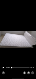 實(shí)木床 加床墊