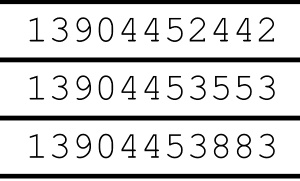 出售梅河本地移動靚號