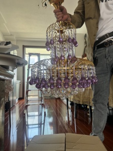 水晶吊燈自取50