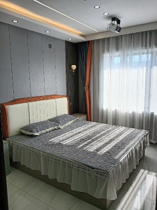 鐵北中醫(yī)院旁新裝公寓，120寸投影